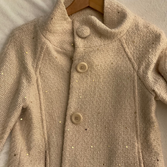 Women Coat, Small, Cream, Japanese Brand United Arrows - Picture 11 of 14